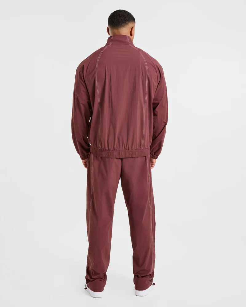 Restore Track Jacket - Paver Rouge