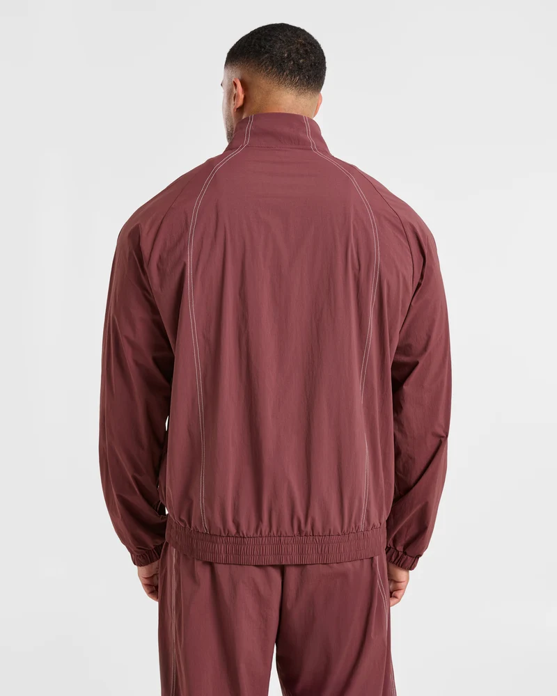 Restore Track Jacket - Paver Rouge