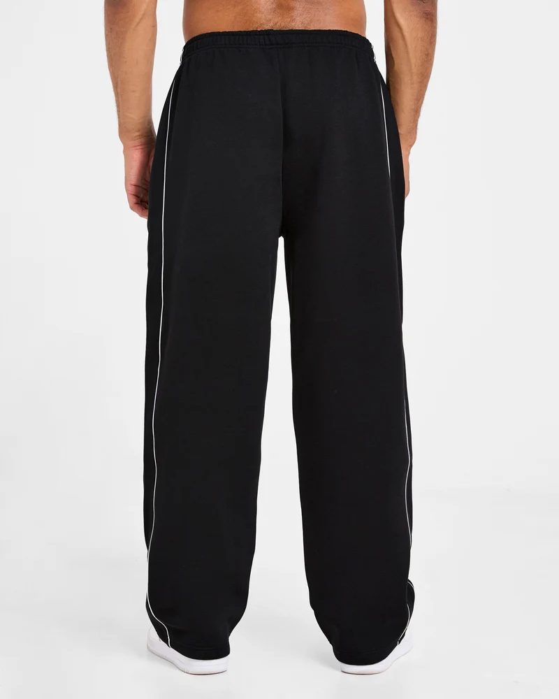 Restore Oversized Straight Leg Joggers - Noir