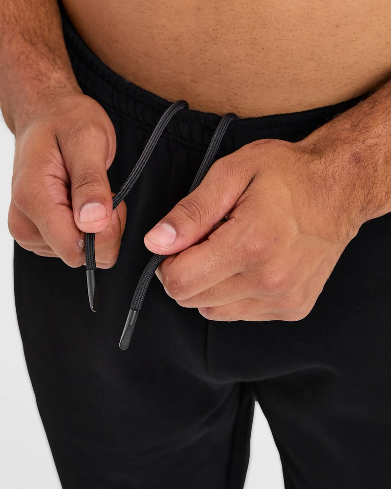 Restore Oversized Straight Leg Joggers - Noir