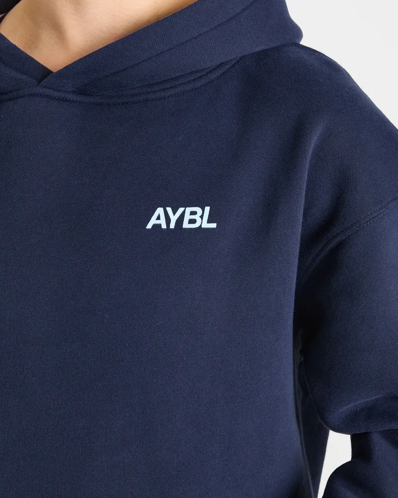 AYBL Sports Club Oversized Hoodie - Navy/Bleu