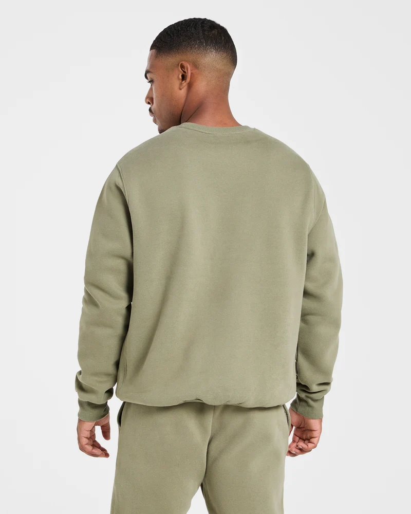 Essential Sweater - Desert Olive