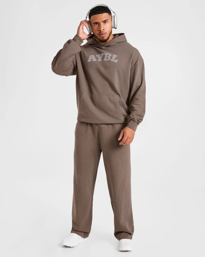 Elite Straight Leg Joggers - Umber Marron