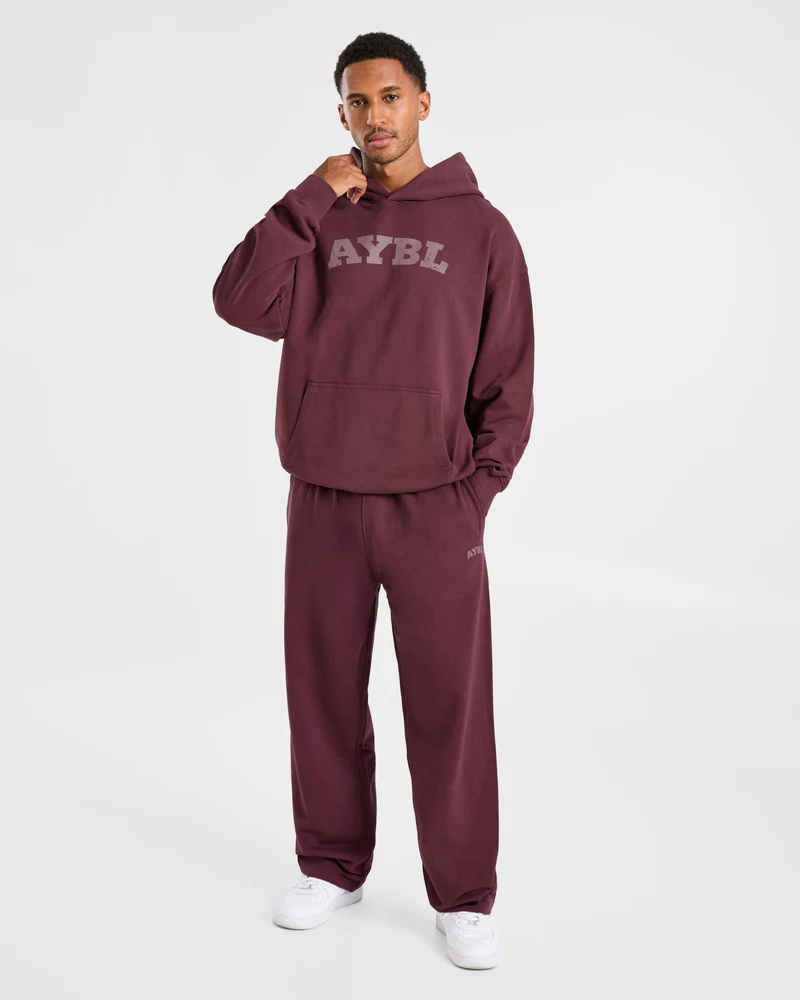 Elite Straight Leg Joggers - Dusty Plum