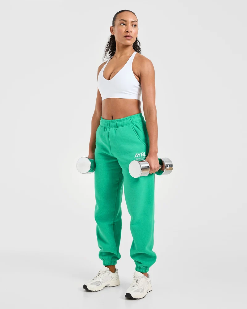 AYBL Sports Club Oversized Joggers - Racing Vert