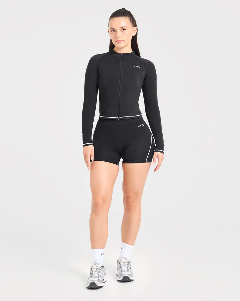 Form Zip Up Jacket - Noir