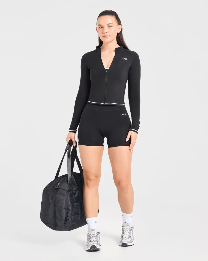 Form Zip Up Jacket - Noir