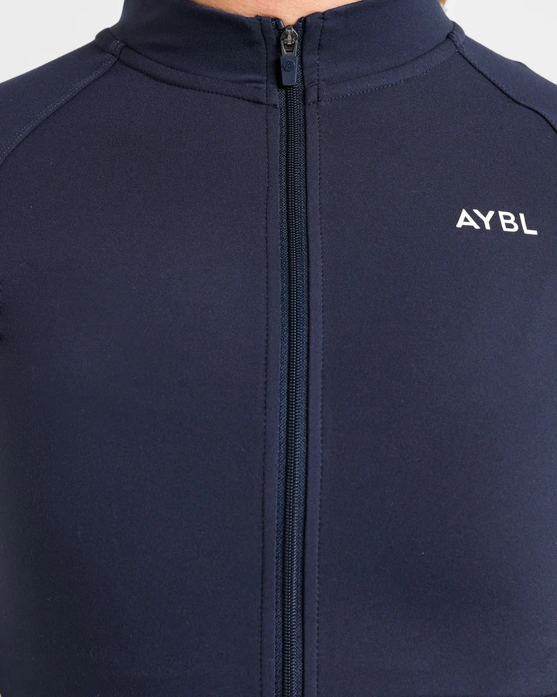 Form Zip Up Jacket - Muted Navy