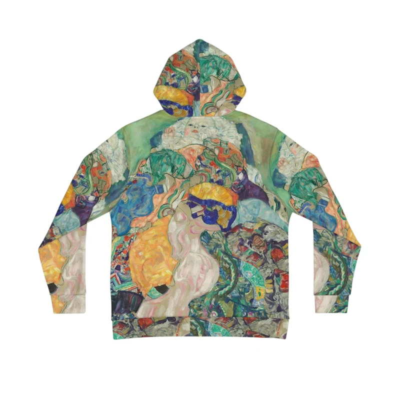Baby 1917 by Gustav Klimt Art Hoodie