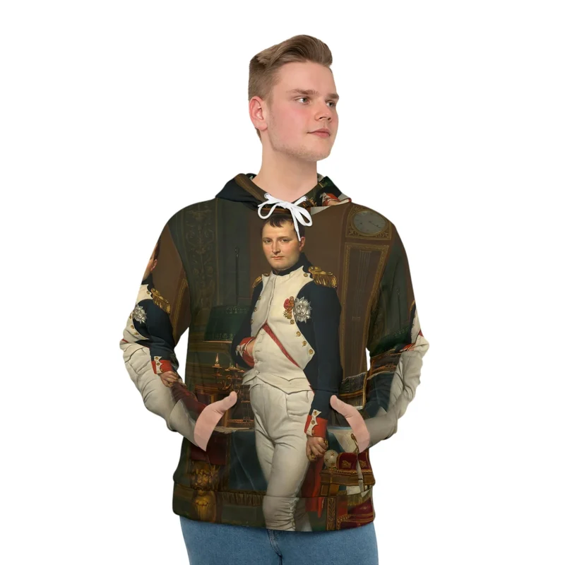 Emperor Napoleon in His Study at the Tuileries Hoodie