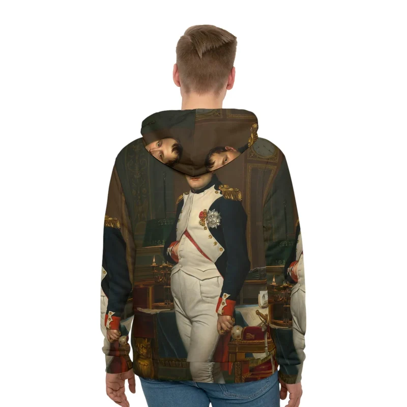Emperor Napoleon in His Study at the Tuileries Hoodie