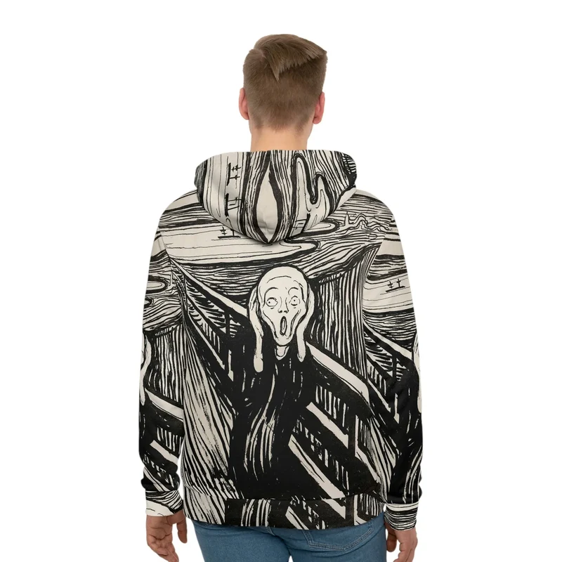 The Scream 1893 Edvard Munch Art Hoodie