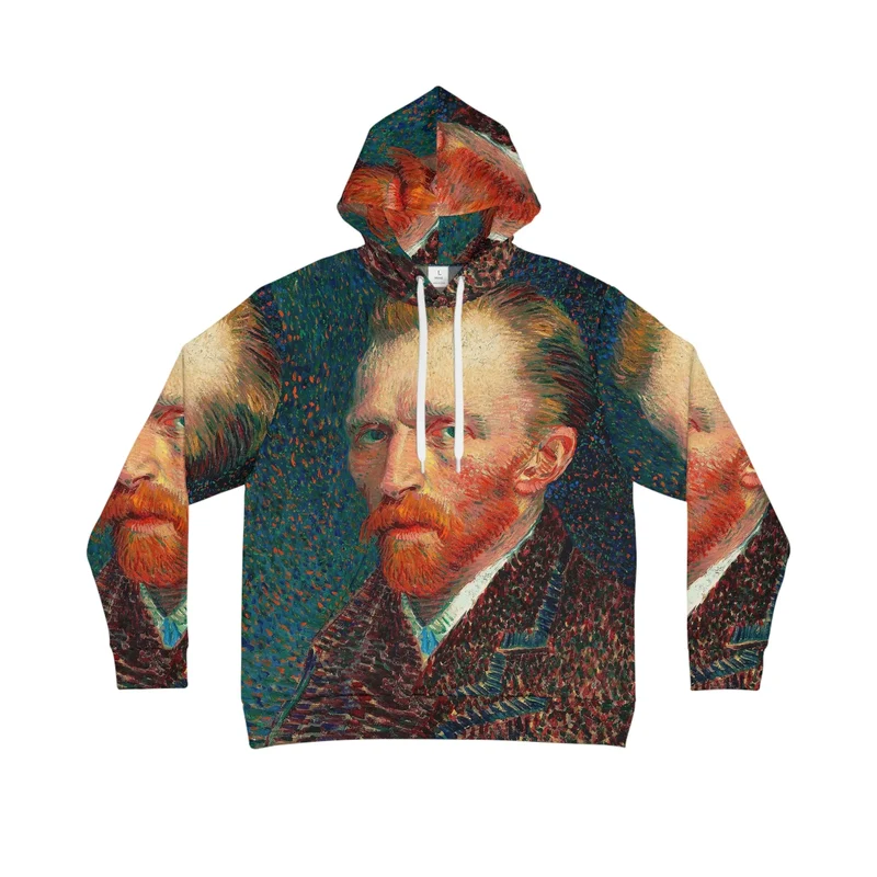 Vincent Van Gogh Self Portrait Art Hoodie