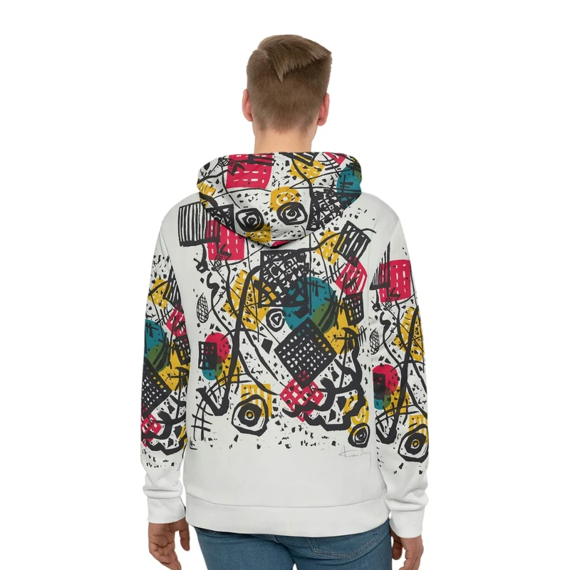 Small Worlds V by Wassily Kandinsky Hoodie