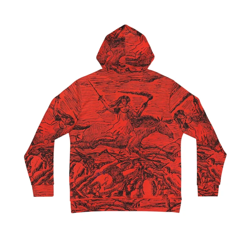 La Guerre The War by Henri Rousseau Art Hoodie