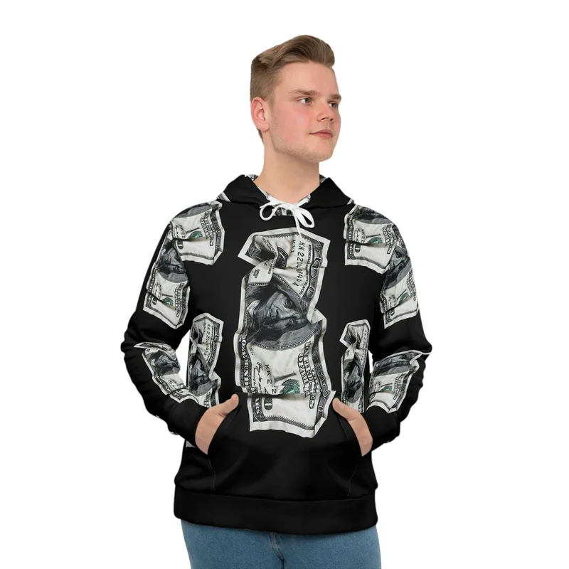 Dollar bill Money Art Hoodie