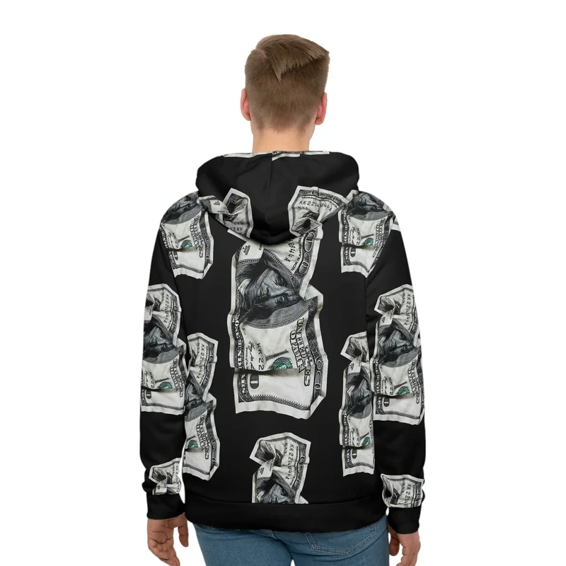 Dollar bill Money Art Hoodie