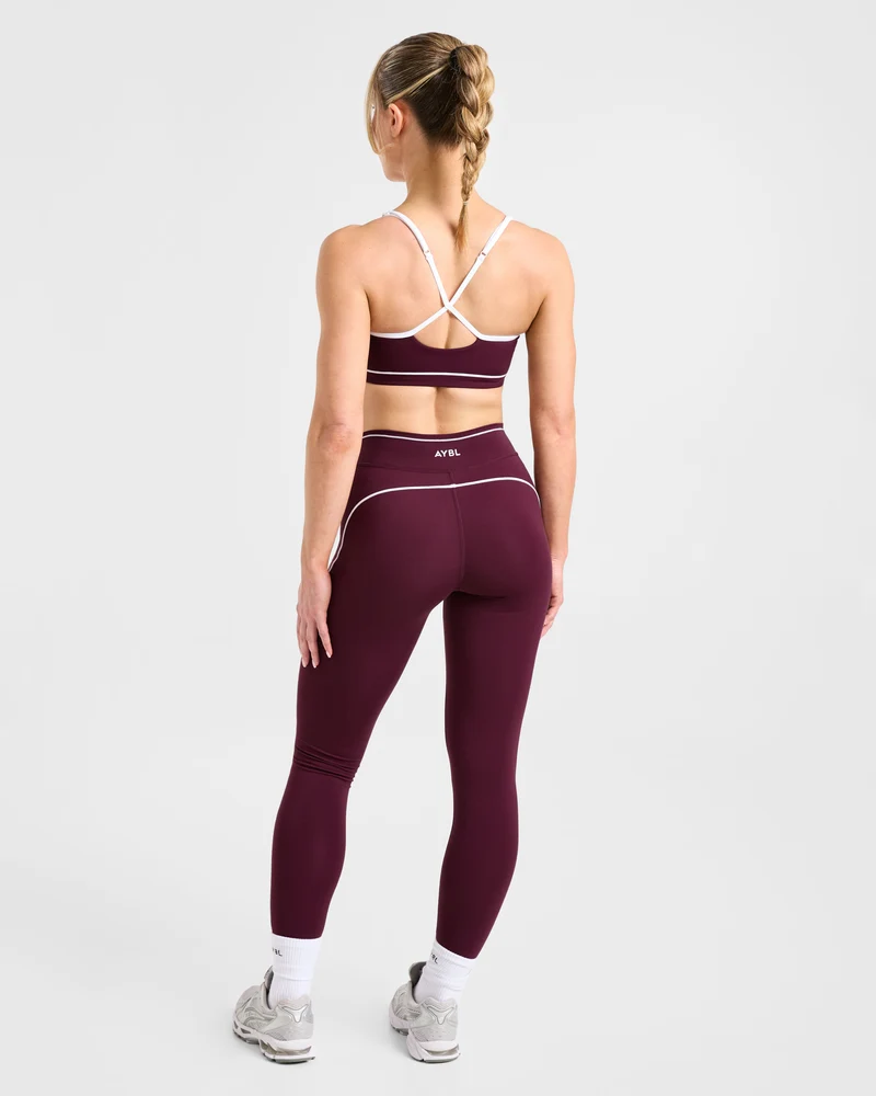 Form Leggings - Deep Mulberry