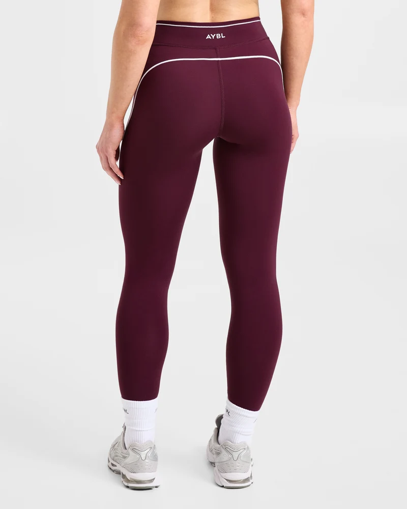 Form Leggings - Deep Mulberry