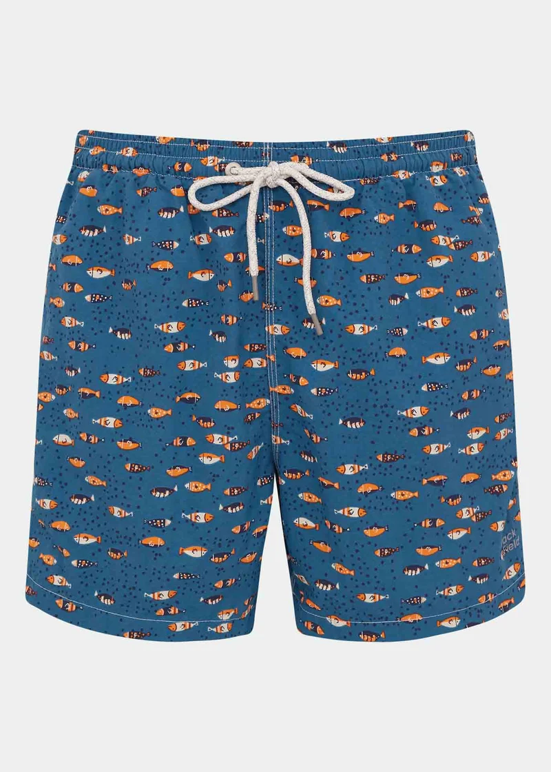 Calção Homem Beach Médio Estampado