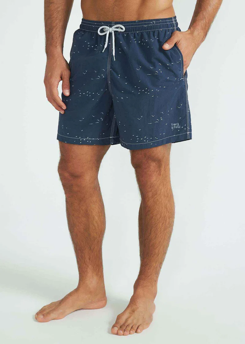 Calção Homem Beach Médio Estampado