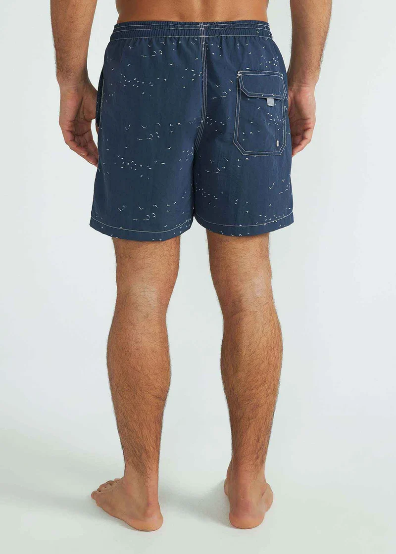 Calção Homem Beach Médio Estampado