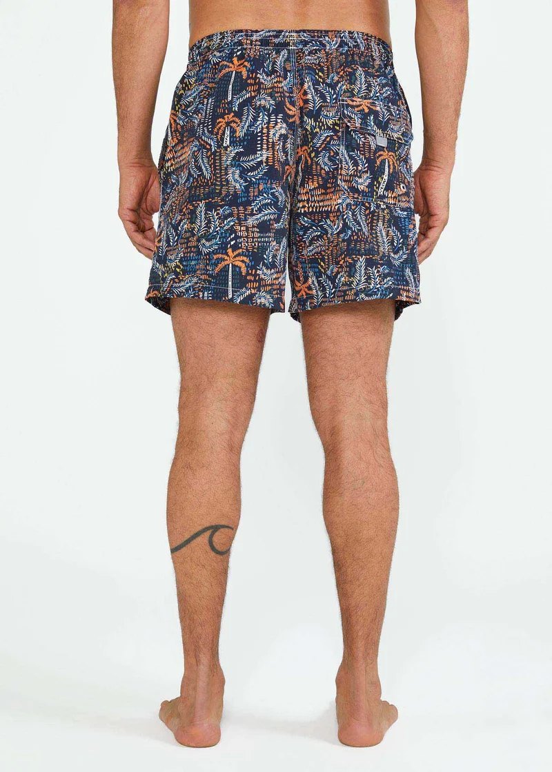 Calção Homem Beach Médio Estampado
