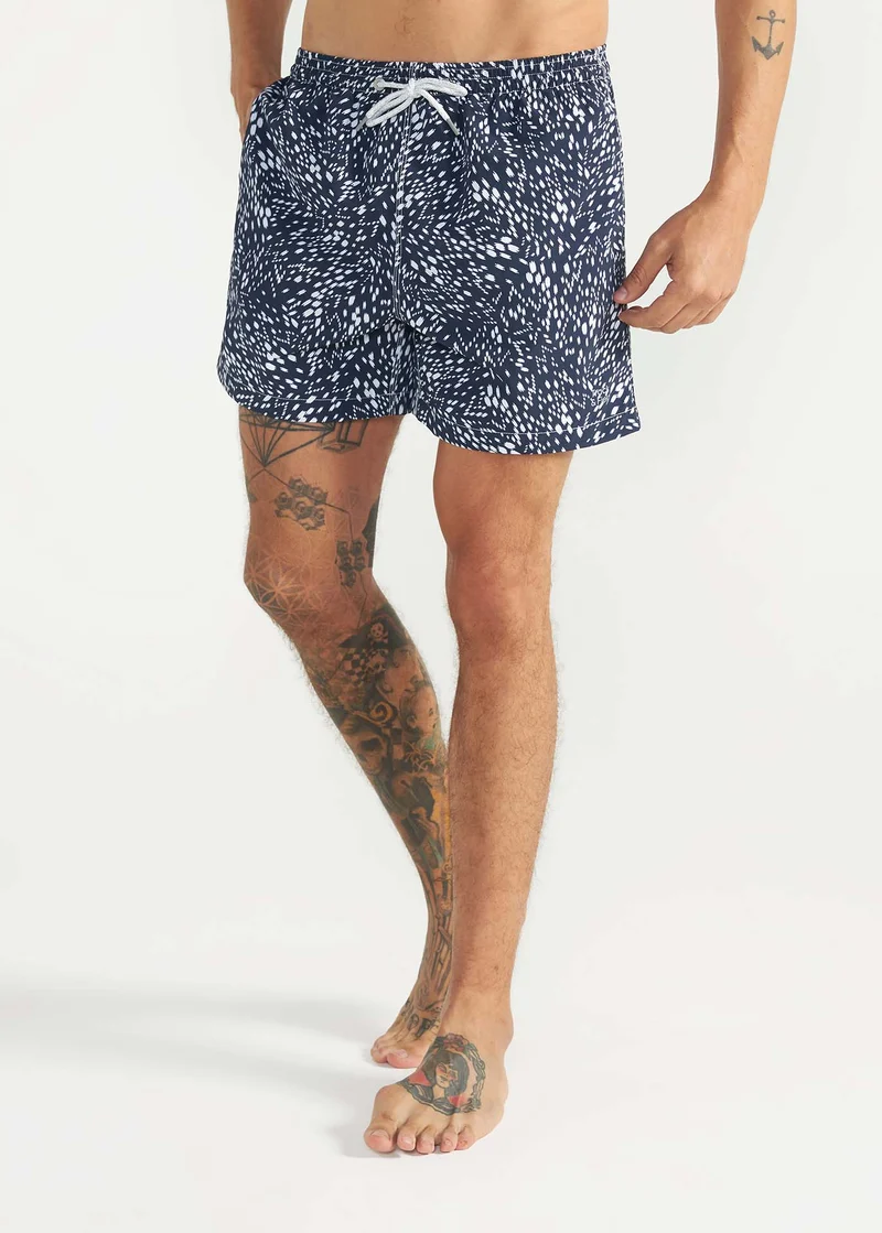 Calção Homem Beach Médio Estampado
