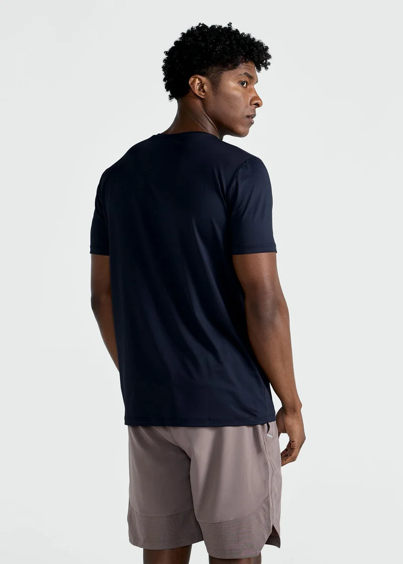 T-Shirt Homem Manga Curta Uv Mesh