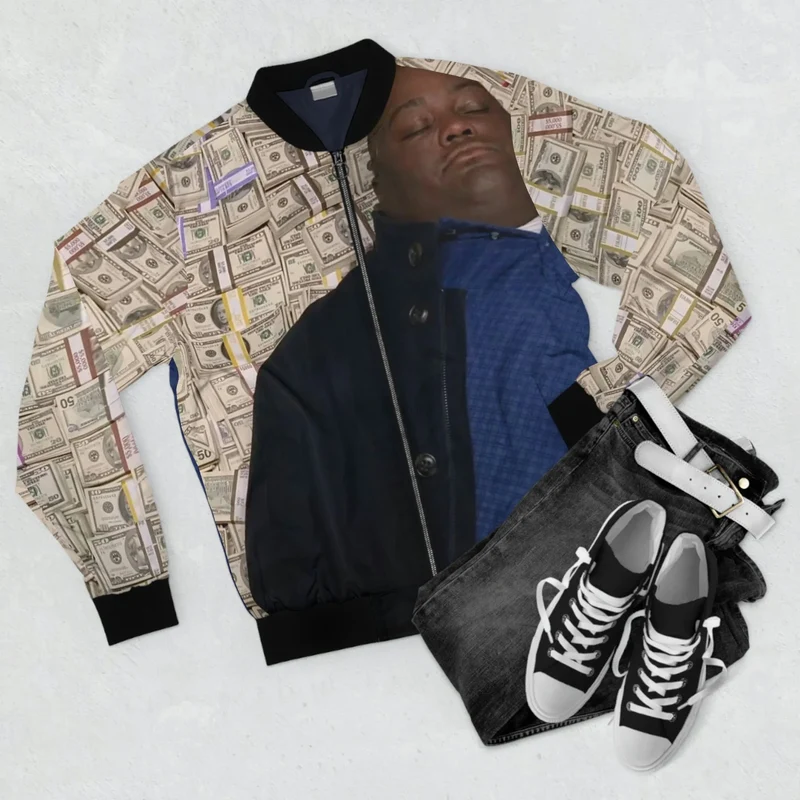 Dollar Print Money Jacket