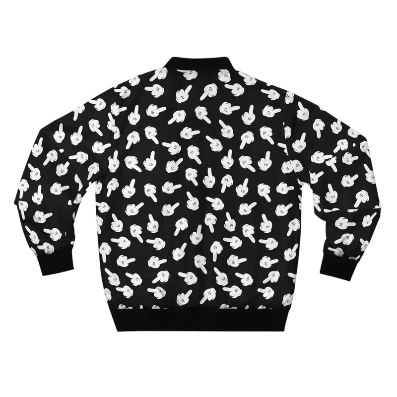 Love My Middle Fingers Pattern Stylish Jacket