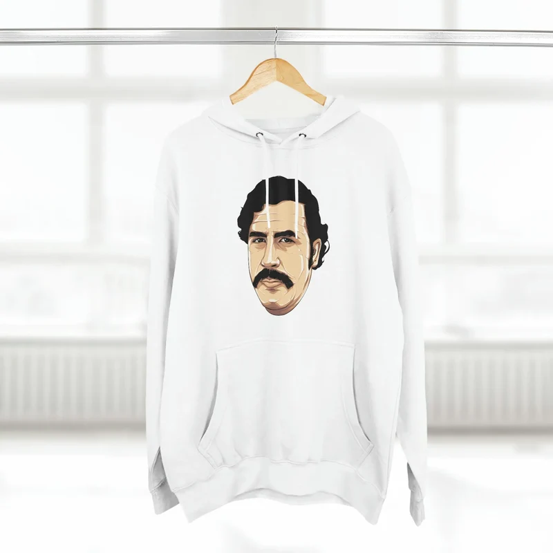 Don Pablo Escobar Drawing Art Pullover Hoodie