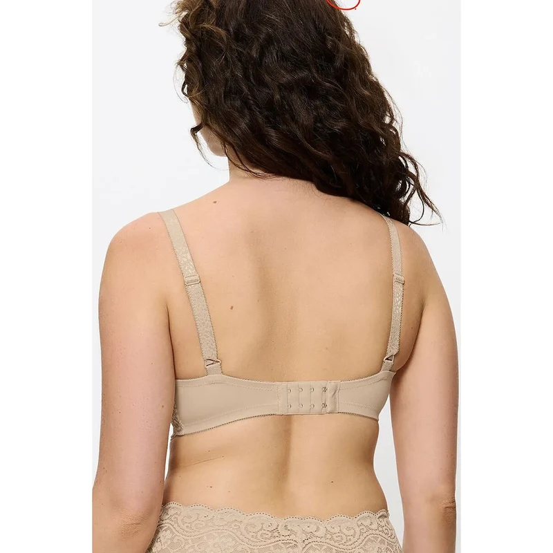 Soutien-gorge dentelle florale Amourette confort maintien ajustable féminin