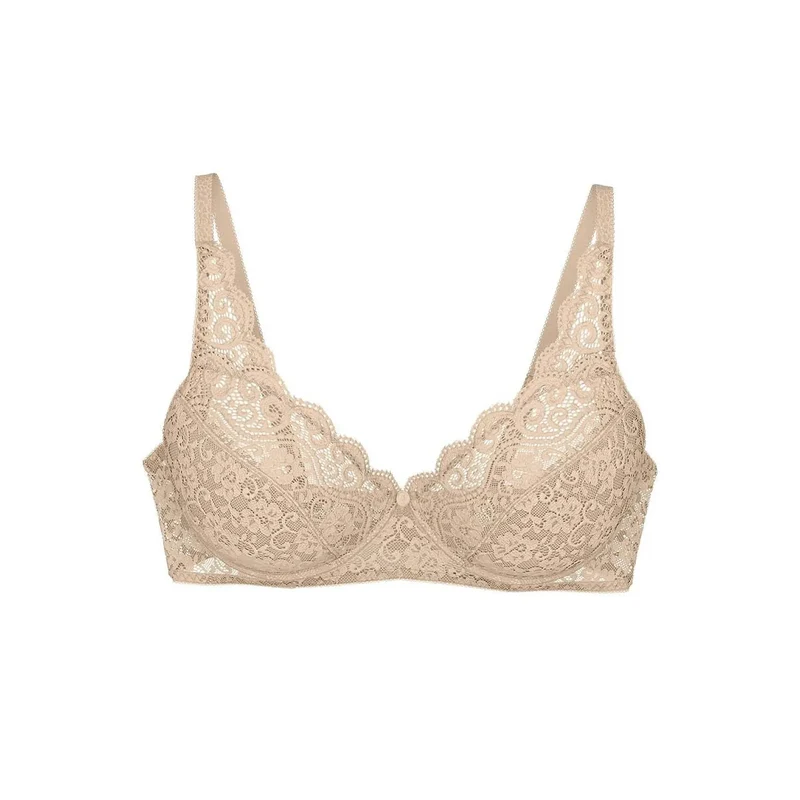 Soutien-gorge sans armature ajustement parfait fibre LYCRA motif jacquard Triumph