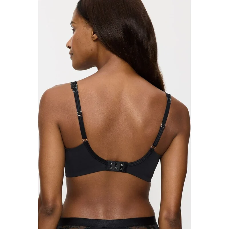soutien-gorge minimiseur confort jacquard broderie florale Triumph 70E
