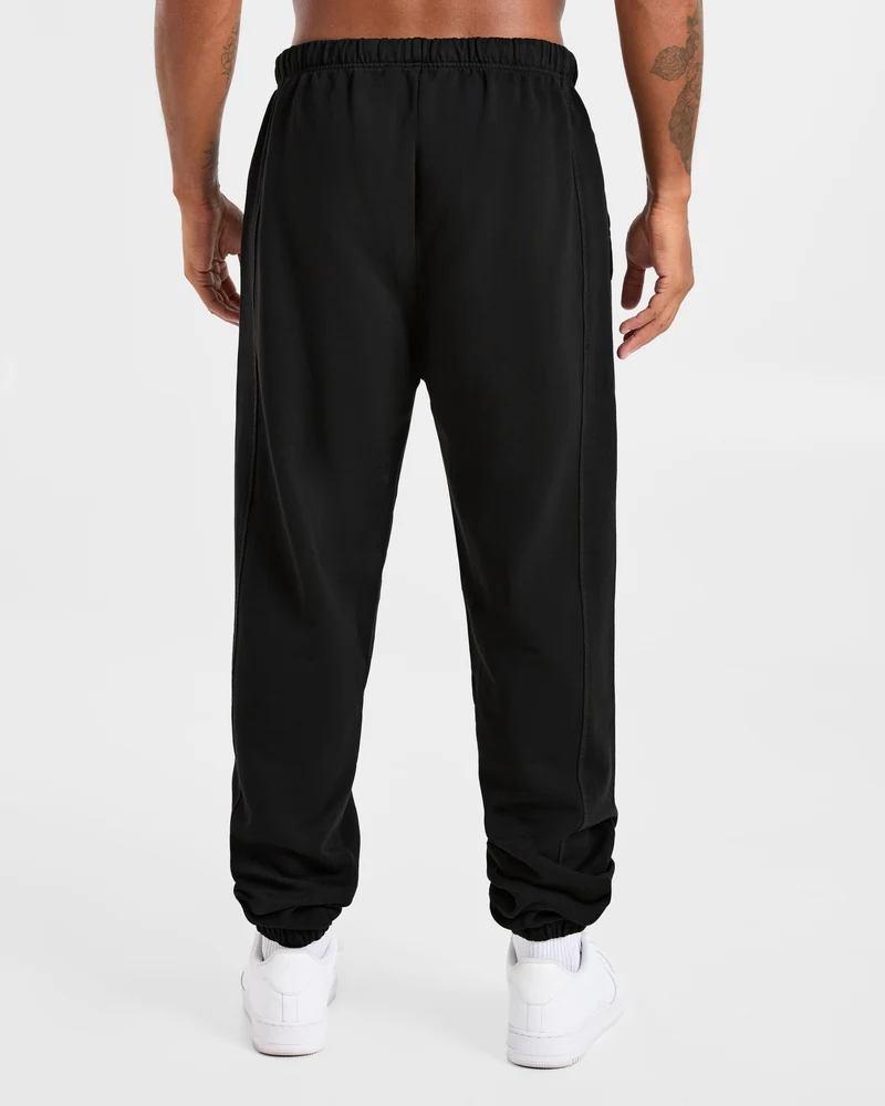 Lift Club Distressed Joggers - Noir/Charcoal
