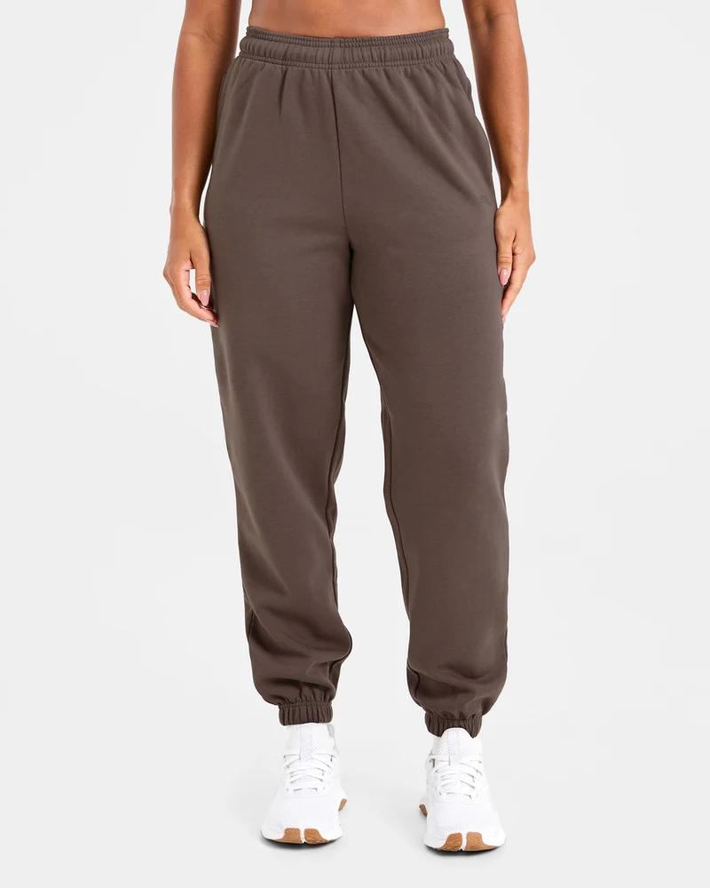 Lifestyle Oversized Joggers - Umber Marron