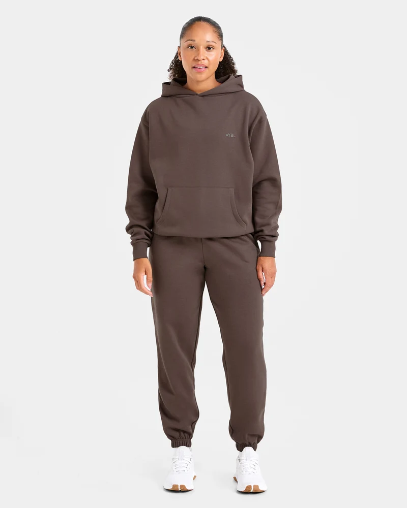Lifestyle Oversized Joggers - Umber Marron