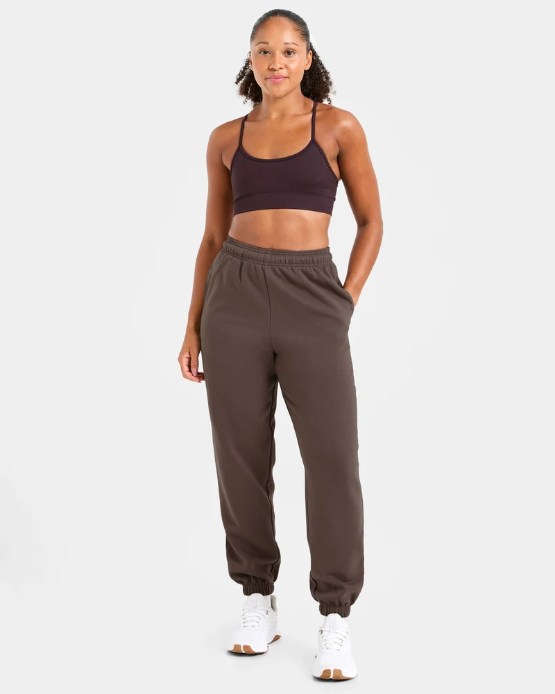 Lifestyle Oversized Joggers - Umber Marron