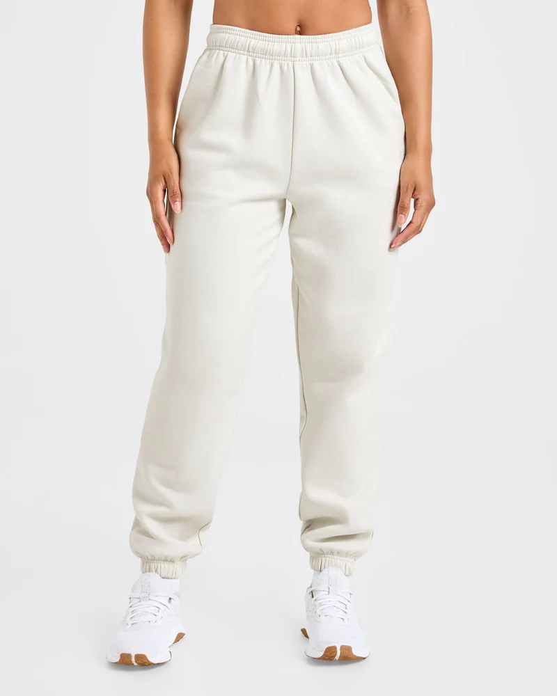 Lifestyle Oversized Joggers - Off Blanc