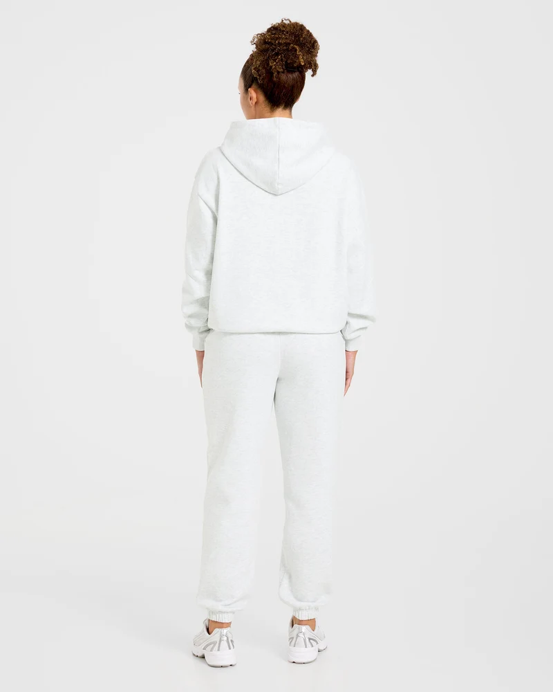 Lifestyle Oversized Hoodie - Heather Gris