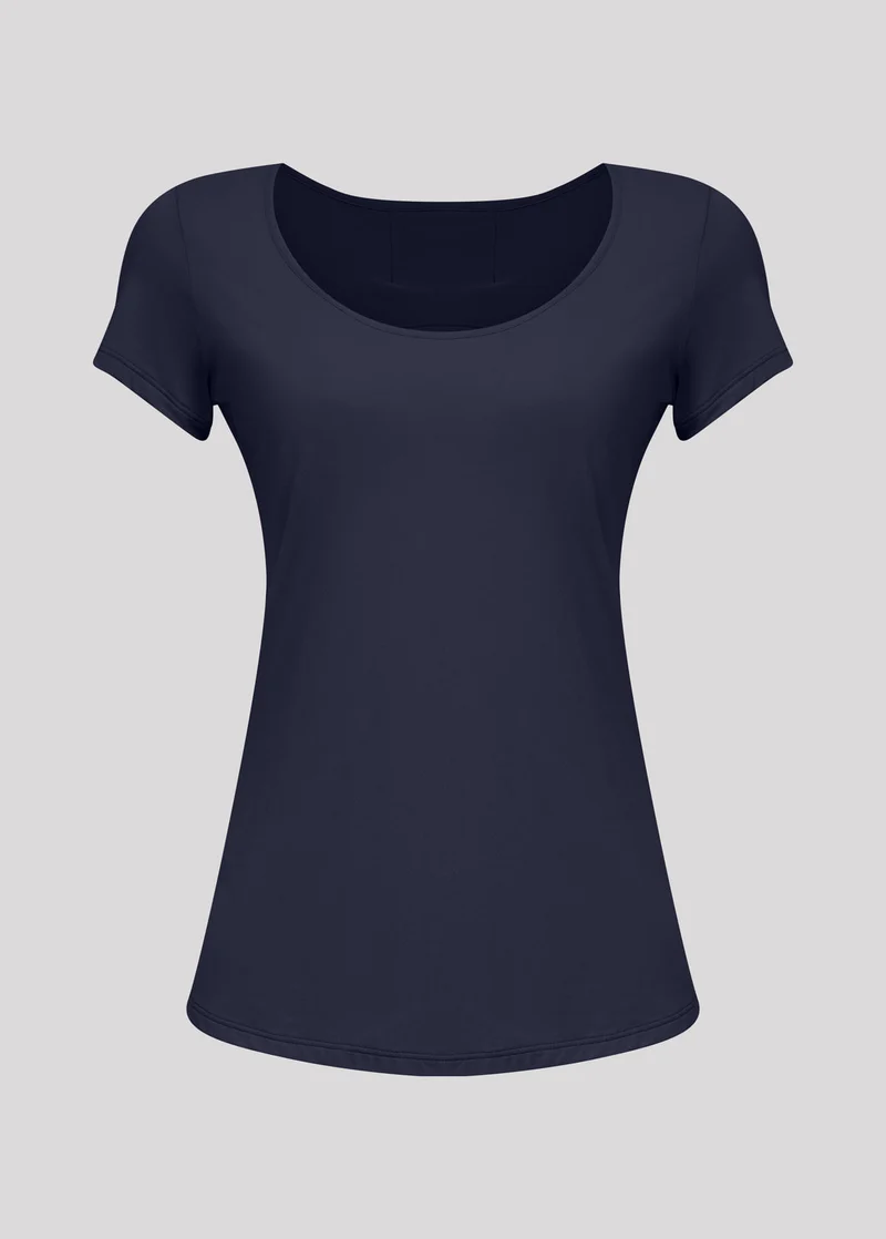 T-shirt Mulher Manga Curta Gota