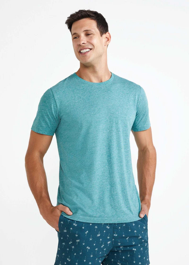T-Shirt Homem Manga Curta Coolcotton