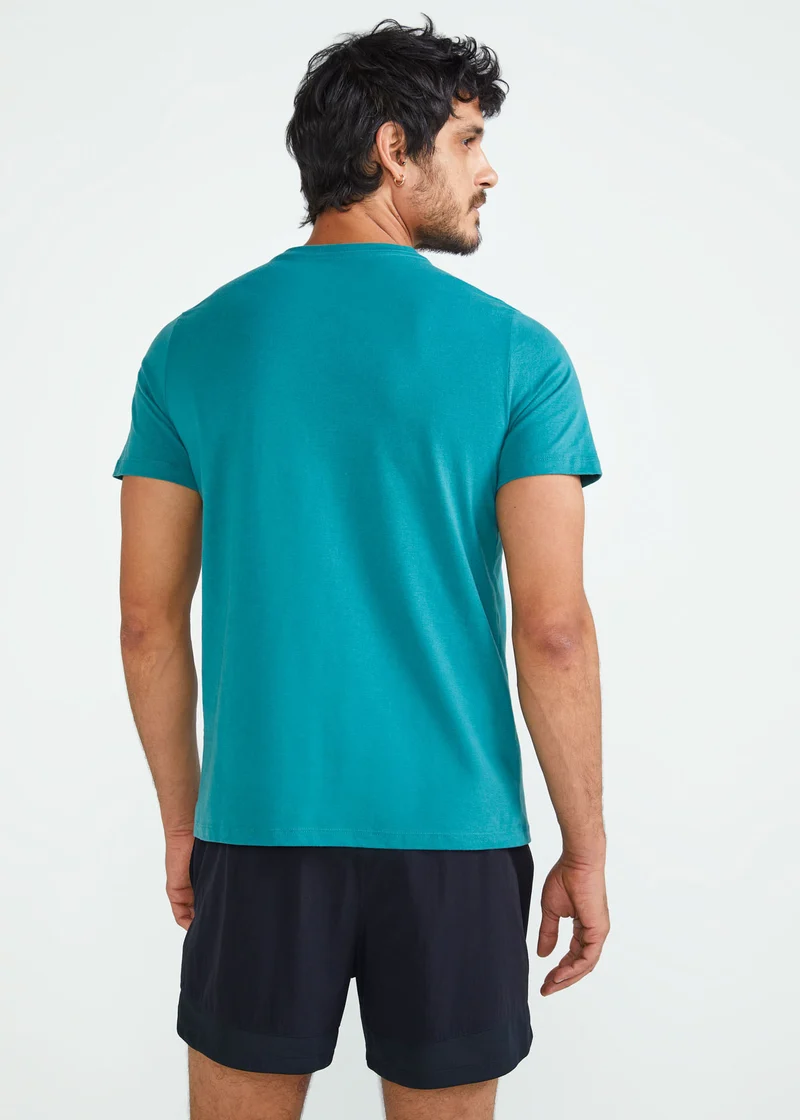 T-Shirt Homem Manga Curta Costa