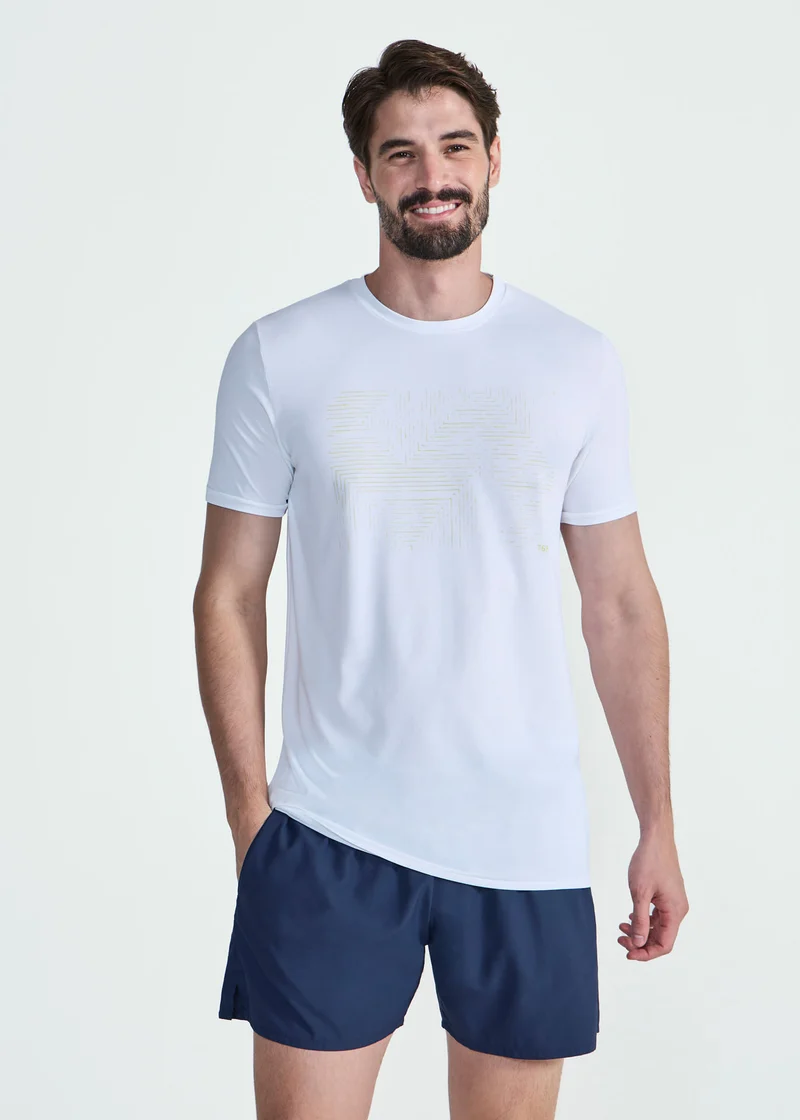 T-shirt Homem Manga Curta Thermodry Superficie