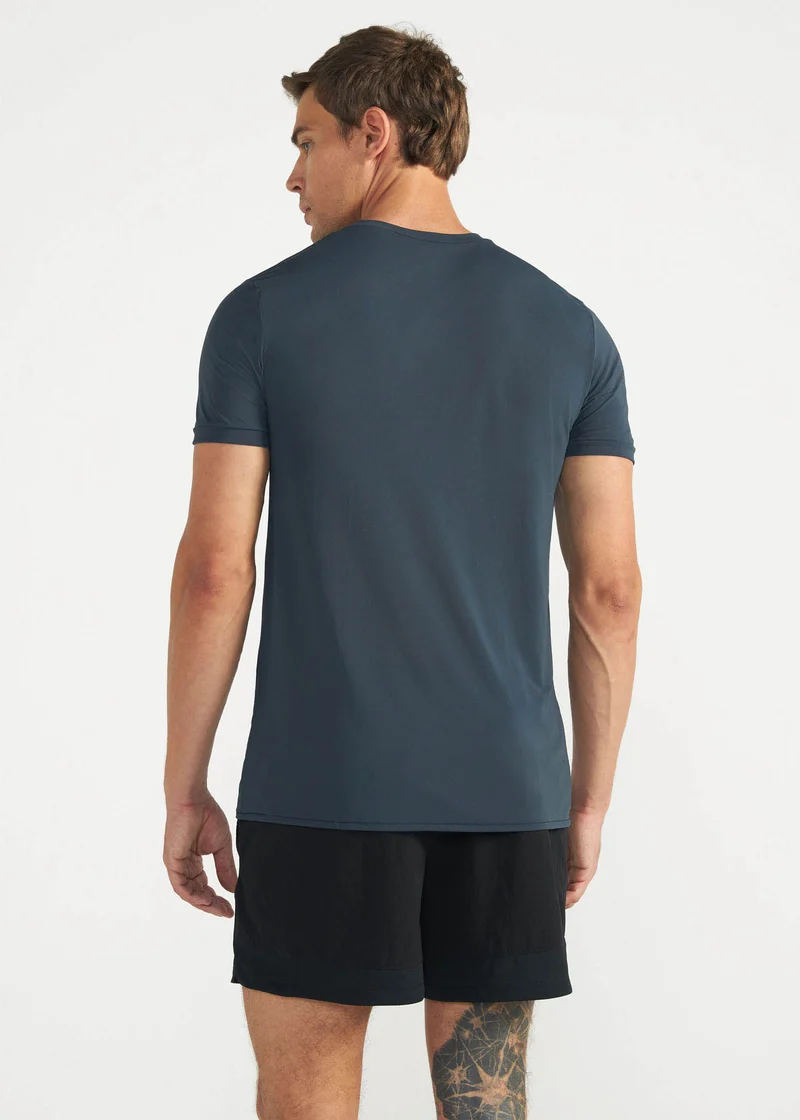 T-Shirt Homem Manga Curta Thermodry Linhas