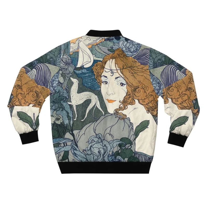 Retour by Georges de Feure Art Bomber Jacket