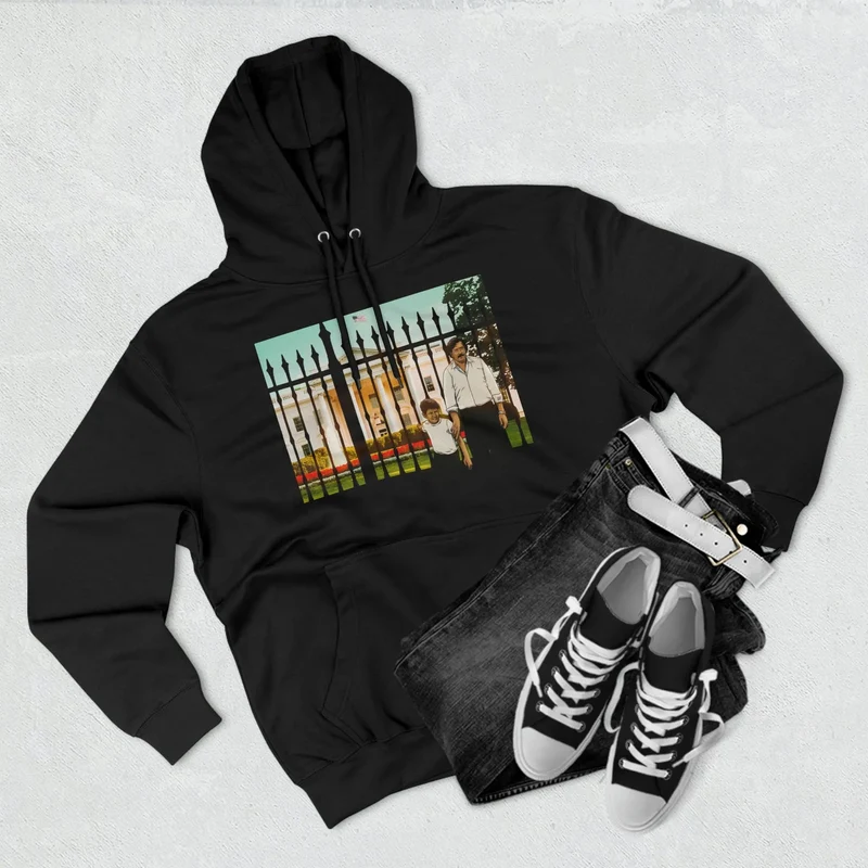 Pablo Escobar and his Son Pullover Hoodie
