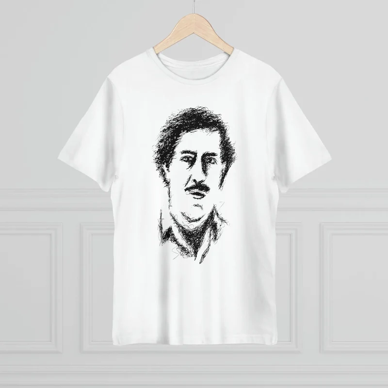 Pablo Escobar El Patron Drawing T-shirt