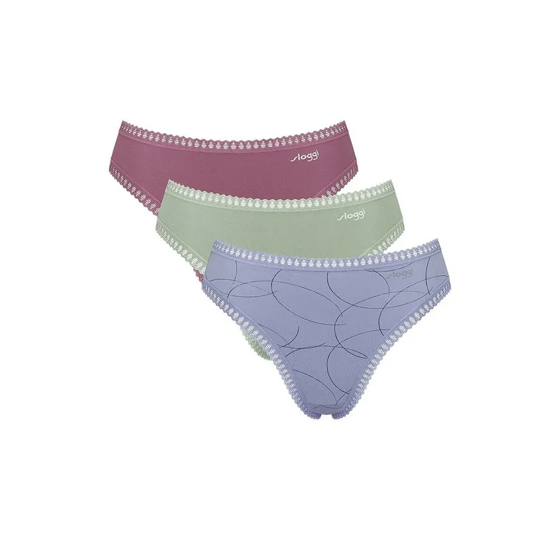 ensemble culottes coton biologique respirant dentelle romantique femmes Sloggi